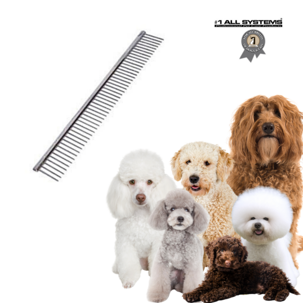 Smørkam poodle comb #1-All-Systems langhåret hund
