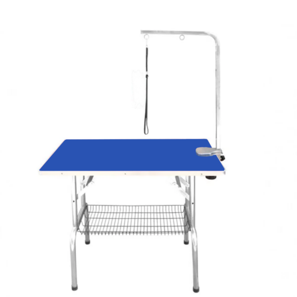 Hundetrimmebord bedste foldbart udstillingsbord SMALL blå