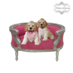 Hundeseng luksus kvalitet fra Kings&Queens pink