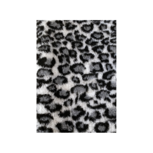 Hunde vetbed grå leopard mønster 100x150cm