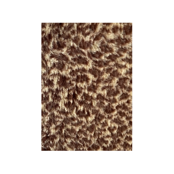 Hunde vetbed brun leopard mønster 100x150cm