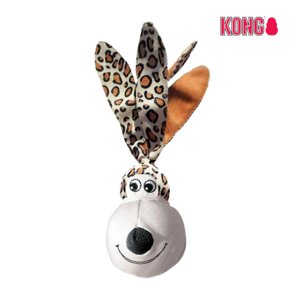 KONG Floppy Ears Wubba™ LARGE leopard